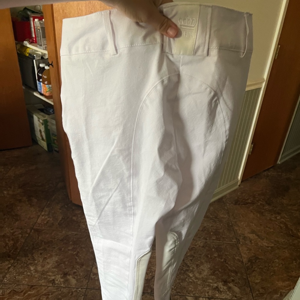 GHM show time breeches 24 white